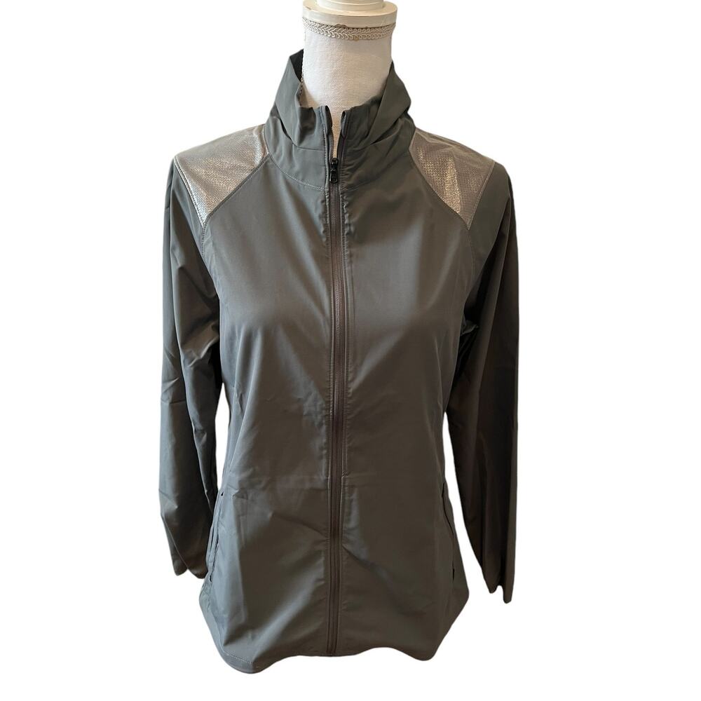 Under Armour Storm Windbreaker Rain Jacket Gray S